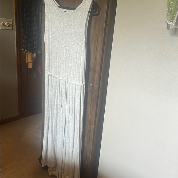 The Limited Dresses & Skirts - The Limited Light Gray Maxi Dress